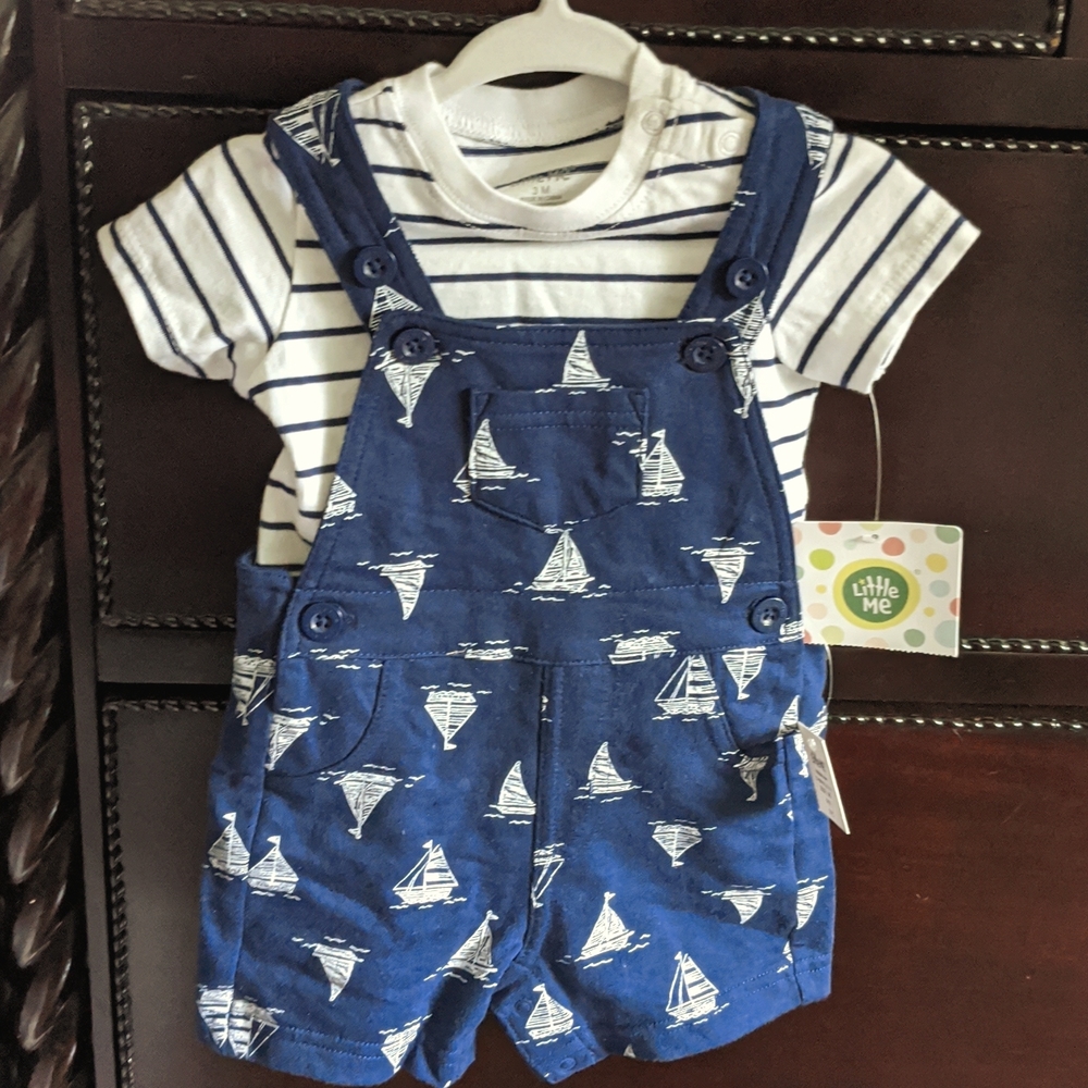 Baby overalls set